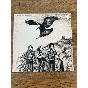 Traffic "When The Eagle Flies" Vinyl Record LP 1974 Asylum Records 7E-1020-B
